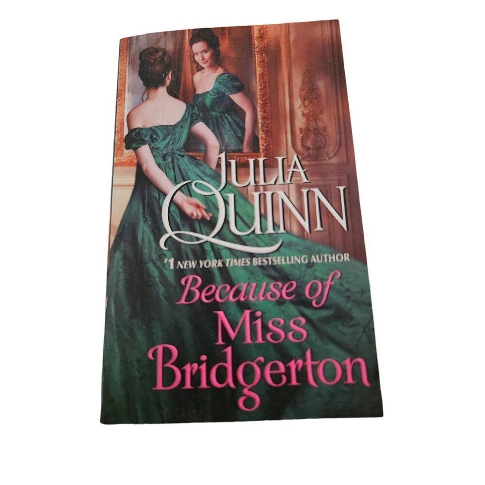 Because of Miss Bridgerton by Julia Quinn avon books isbn 9780062388148